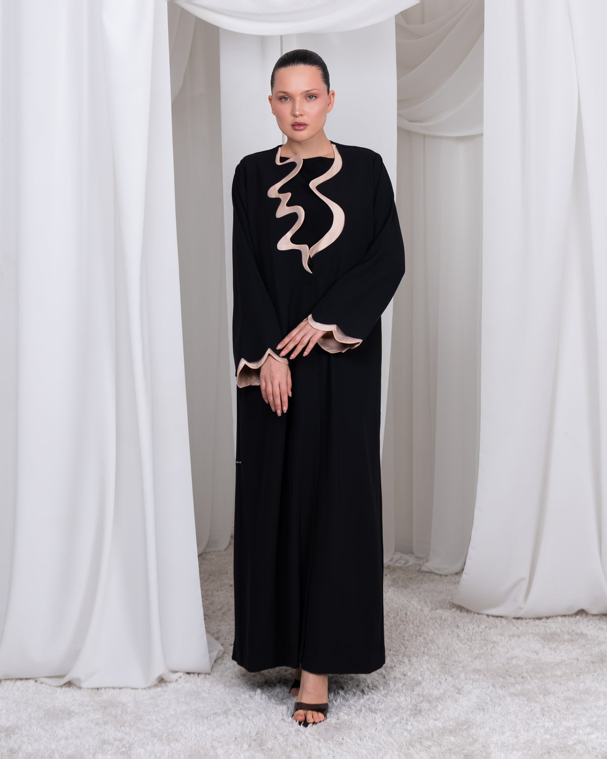 The Sovereign Flow Abaya